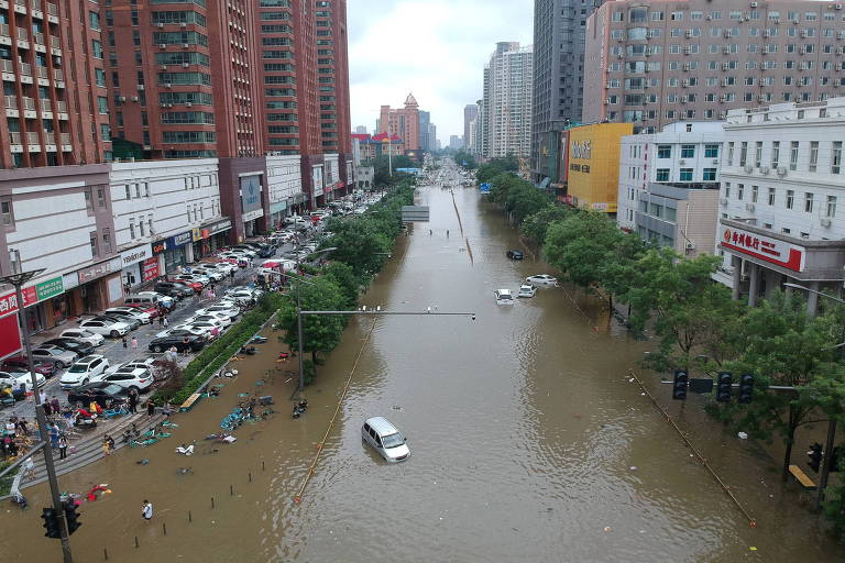 Chuva China Desastre Natural