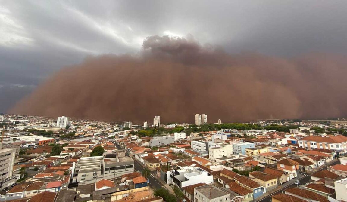 O que a tempestade de areia que atingiu SP nos ensina sobre as mudanças climáticas?