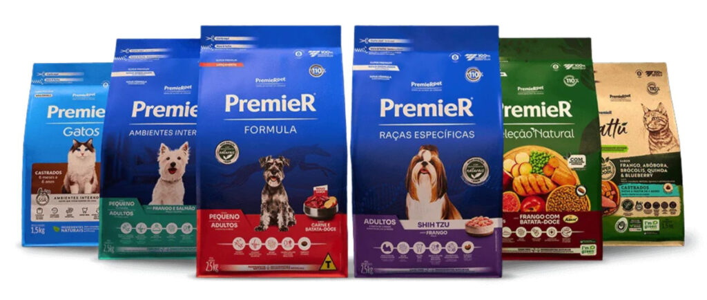 Linha de produtos da PremieRpet com o Selo Carbon Free®